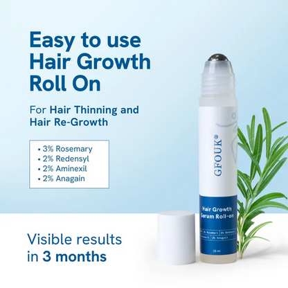 Hair Growth Roll-On Serum – See hair growth in 4 weeks