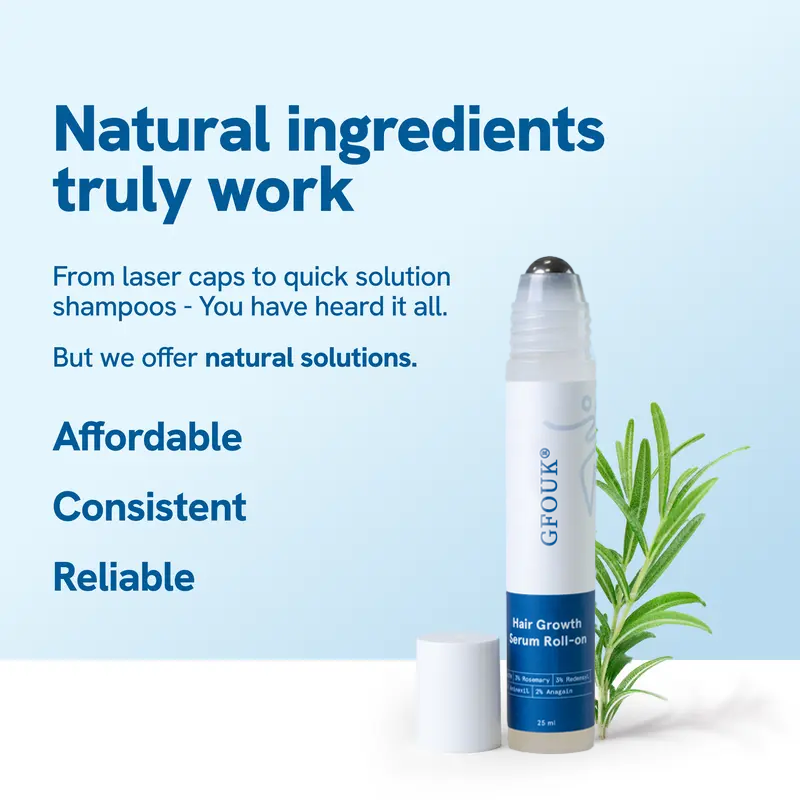 Hair Growth Roll-On Serum – See hair growth in 4 weeks