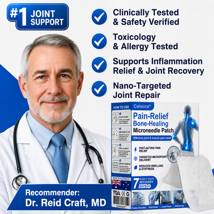 💞✅ Celsiora® Fast-Acting Joint Relief Patch Targeted Support for Pain, Stiffness & Swelling