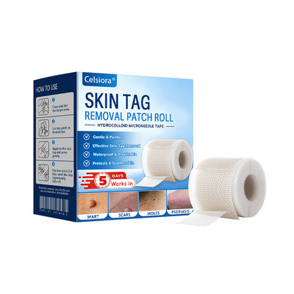 💞☘️Celsiora® Multi-Functional Microneedle Hydrocolloid Patch Roll | Targets Skin Tags, Warts & Stubborn Blemishes