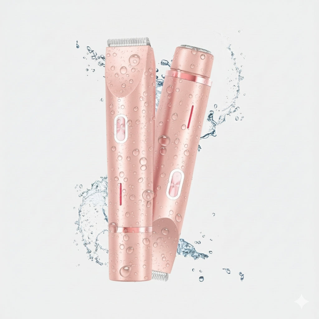 2-in-1 Rechargeable Bikini Hair Trimmer – Gentle, Safe & Skin-Friendly