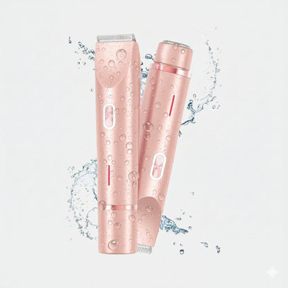 2-in-1 Rechargeable Bikini Hair Trimmer – Gentle, Safe & Skin-Friendly