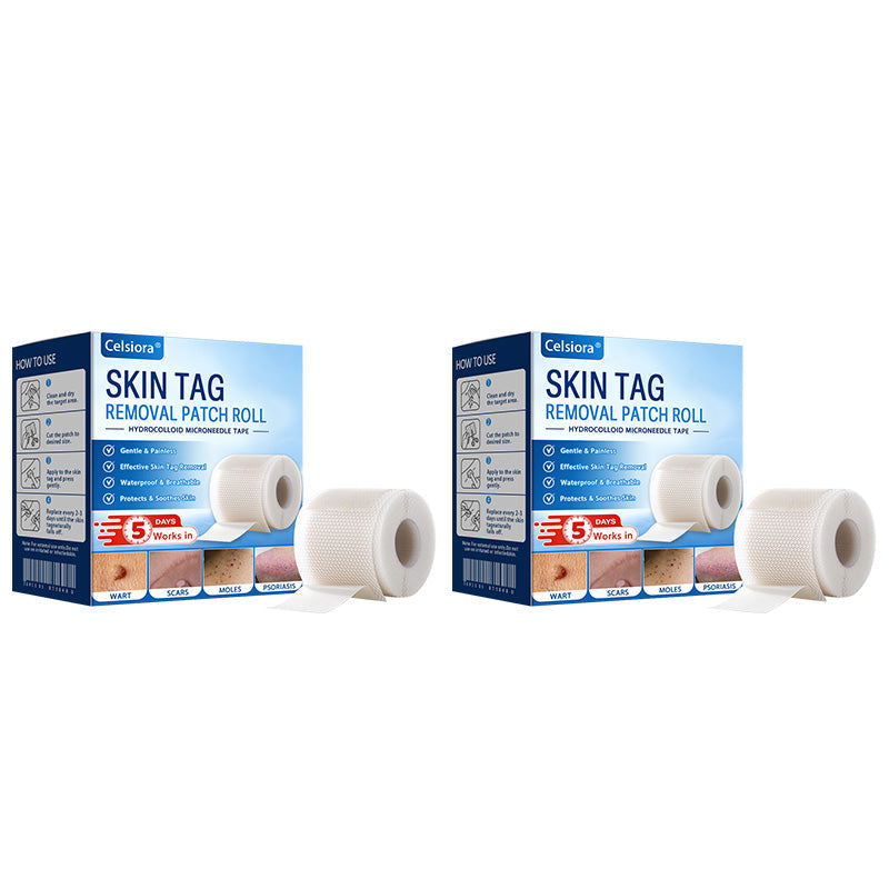 💞☘️Celsiora® Multi-Functional Microneedle Hydrocolloid Patch Roll | Targets Skin Tags, Warts & Stubborn Blemishes