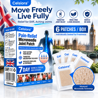 💞✅ Celsiora® Advanced Microneedle Joint Patch Support Comfortable Movement & Daily Joint Care — Without Pills, Creams, Or Complicated Routines.