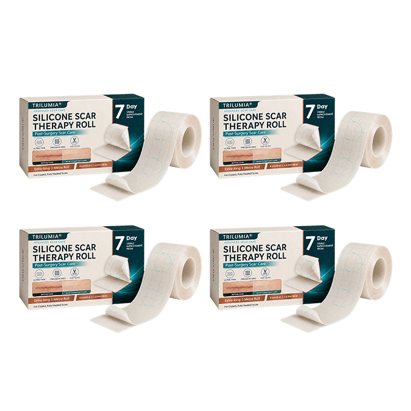 💞👩‍⚕️TRILUMIA® SILICONE SCAR THERAPY ROLL  Help Soften, Flatten & Improve the Appearance of Raised Scars