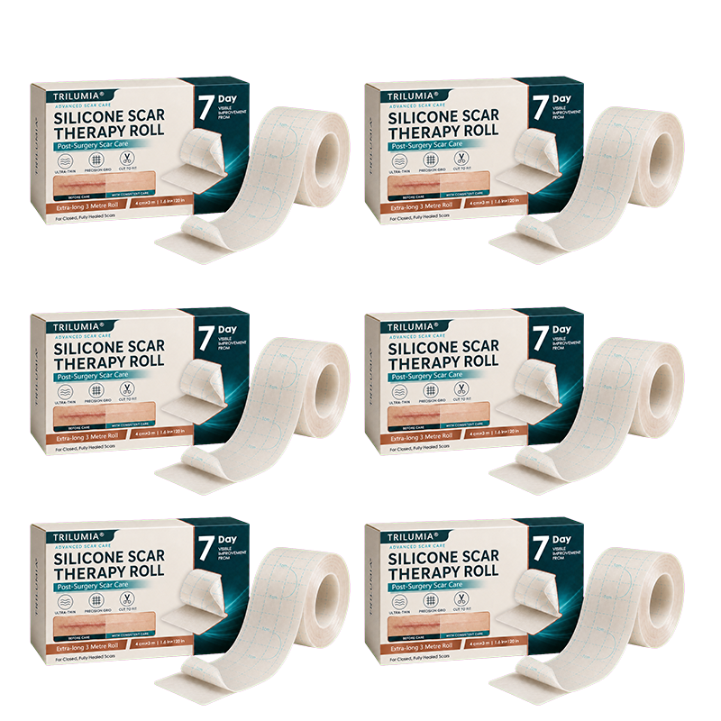 💞👩‍⚕️TRILUMIA® SILICONE SCAR THERAPY ROLL  Help Soften, Flatten & Improve the Appearance of Raised Scars