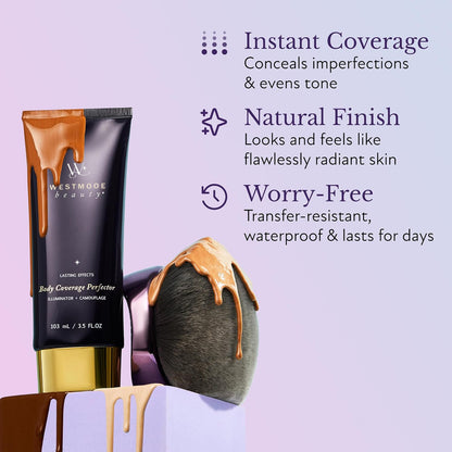 🎆Final 3 Hours [ 60% OFF ]: Beauty Body Coverage Perfector with Brush