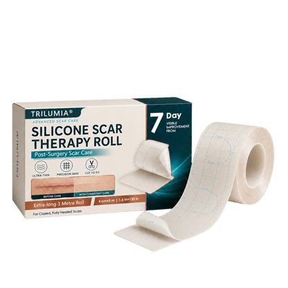 💞👩‍⚕️TRILUMIA® SILICONE SCAR THERAPY ROLL  Help Soften, Flatten & Improve the Appearance of Raised Scars