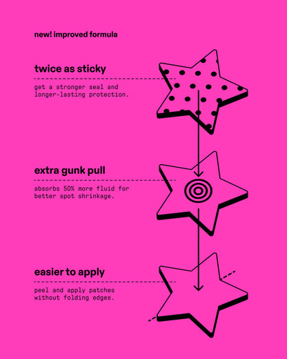 ⏰ Final Hours! 60% OFF ⭐ Hydrocolloid Star Pimple Patches — Fast, Cute & Protective
